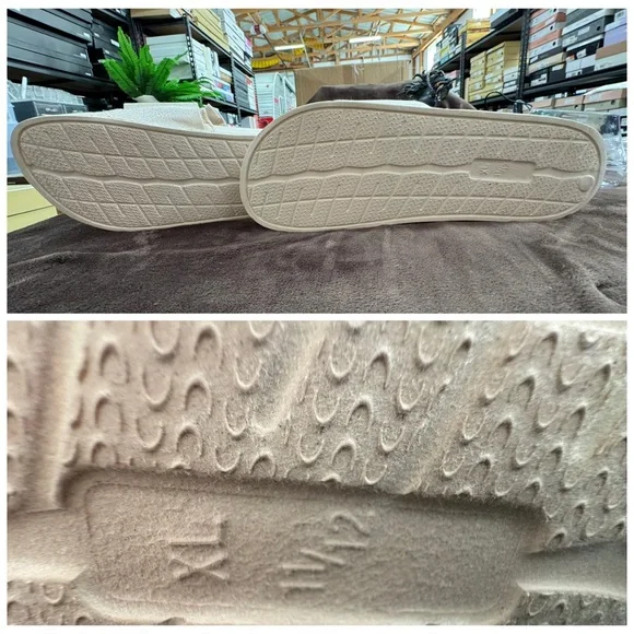 INC Beige Slide Sandals with sparkling Bow Accent XL (11-12) - Picture 8 of 9